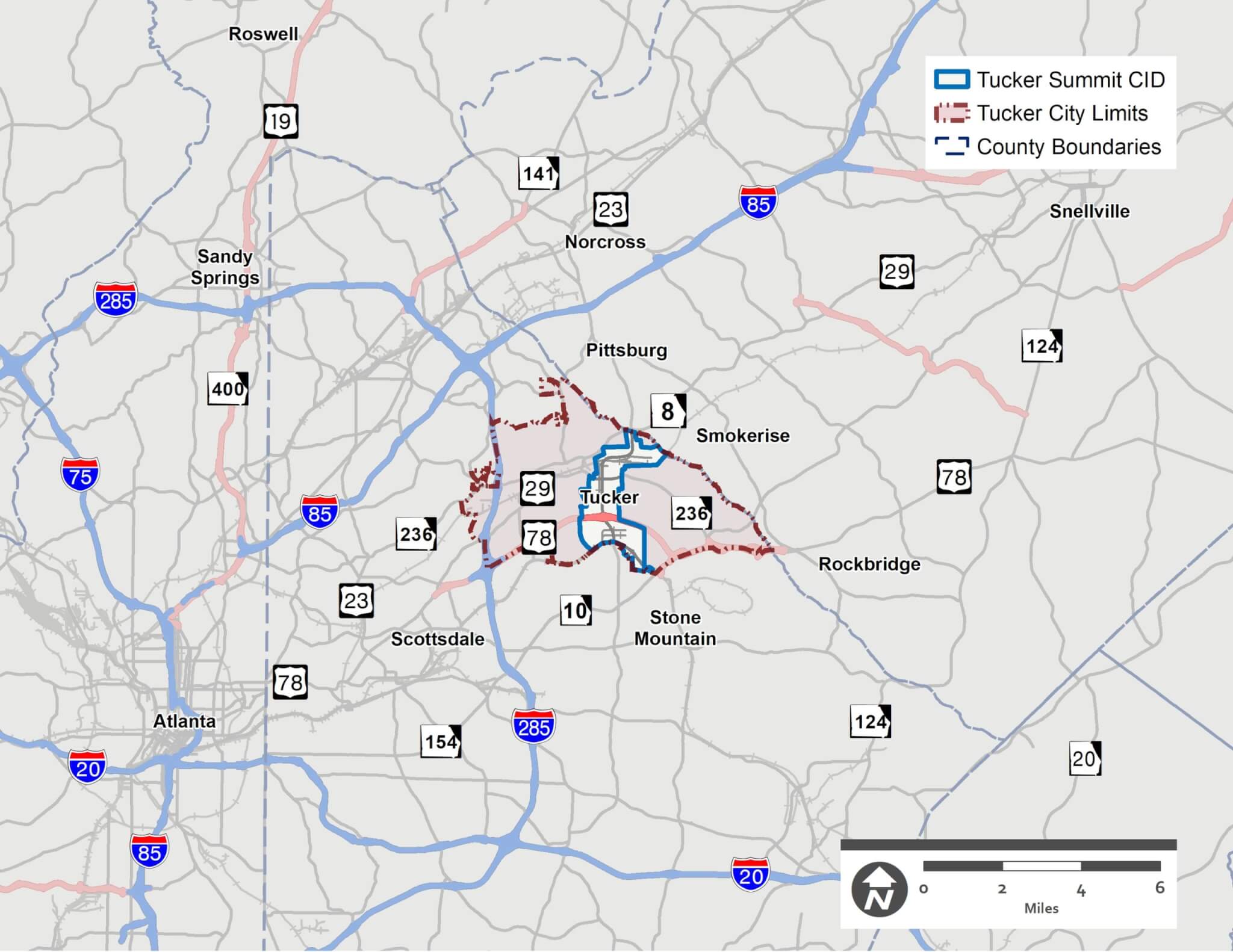 Tucker Summit CID Freight Cluster Plan - Tucker Summit CID